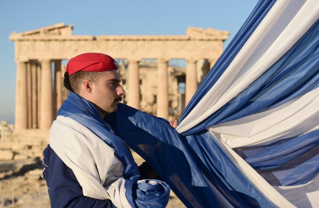 Επίσημος εορτασμός της 28ης Οκτωβρίου στην Ακρόπολη